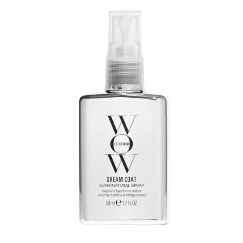 COLOR WOW Dream Coat Supernatural Spray – Keep Your Hair Frizz-Free and Shiny No Matter the Weather with Award-Winning Anti-Frizz Spray