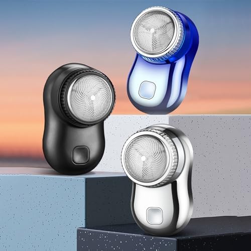 Mini Electric Shaver for Men Women, Portable Powerful Electric Shaver, USB Rechargeable Pocket Small Electric Shaver for Travel Office Business Trip Gifts Buy Again Orders My Past Orders Deals