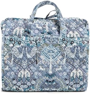 Vera Bradley Women’s Cotton Grand Hanging Travel Organizer, Enchantment Blue, One Size