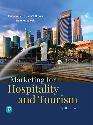 Marketing for Hospitality and Tourism